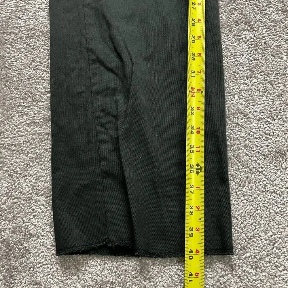 King Size Knockarounds Pants Mens 38 Tall Black Cotton Straight 33x40